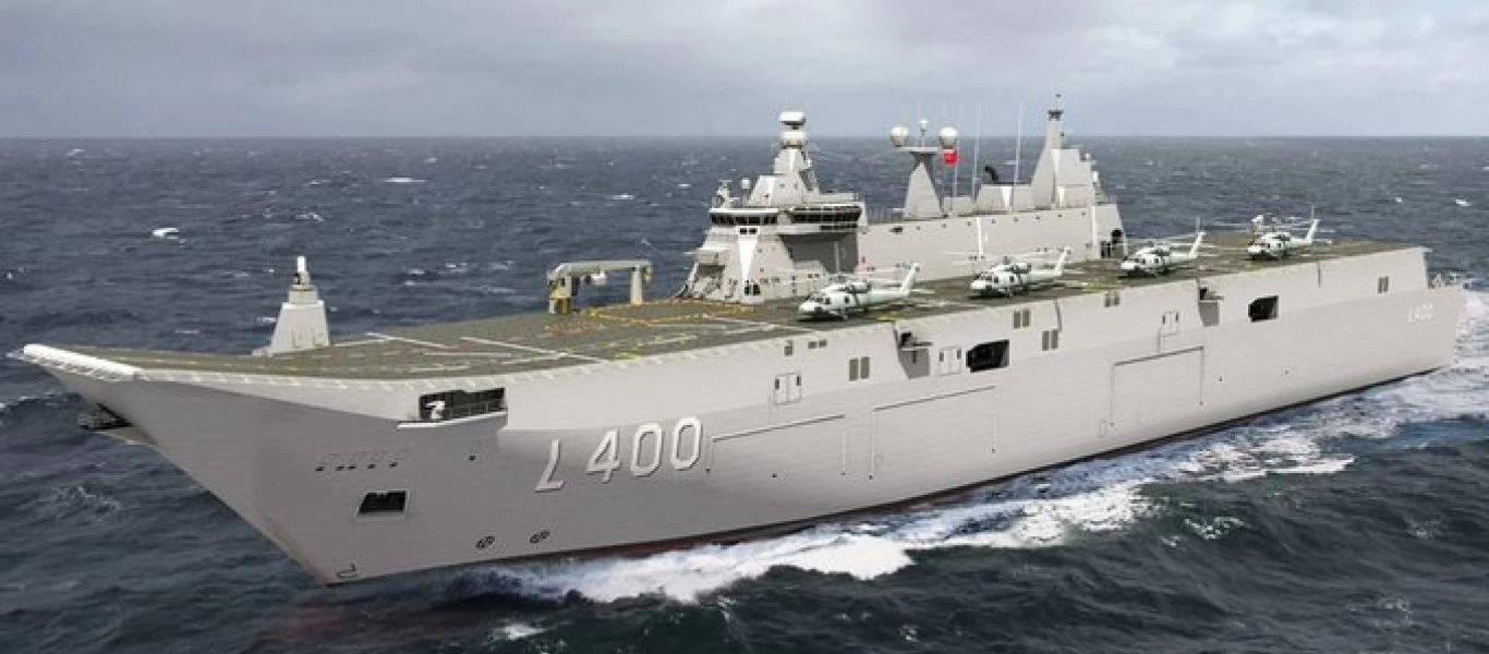 Το Μάιο θα τεθεί απέναντι στον ελληνικό Στόλο το τουρκικό μίνι-αεροπλανοφόρο TCG Anadolu